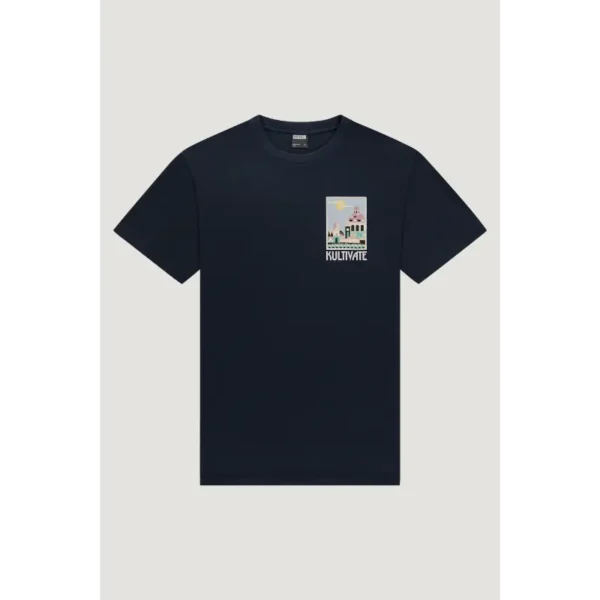 Kultivate_Spring-2025_319_2501010210_6 Kultivate T-Shirt Portofino 2501010210 Grijs