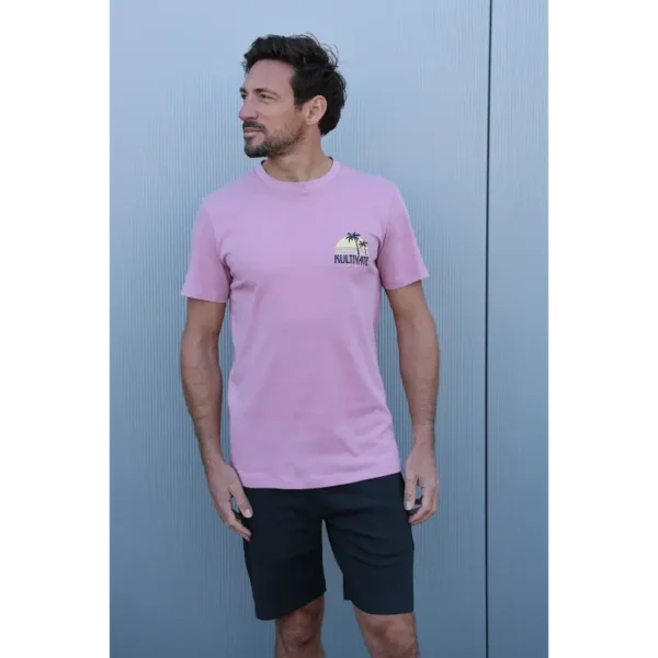 Kultivate T-Shirt Soleil 2501020217 Paars