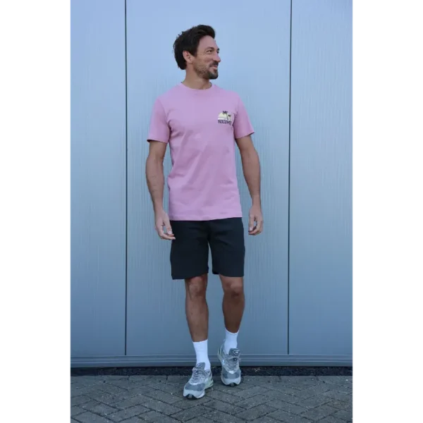 Kultivate T-Shirt Soleil 2501020217 Paars