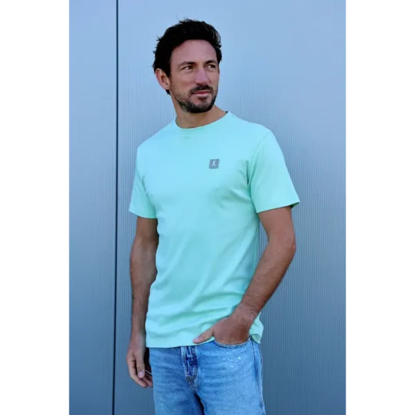 Kultivate_Summer-2025_764_2201020216 Kultivate T-Shirt Lofi 2201020216 Groen