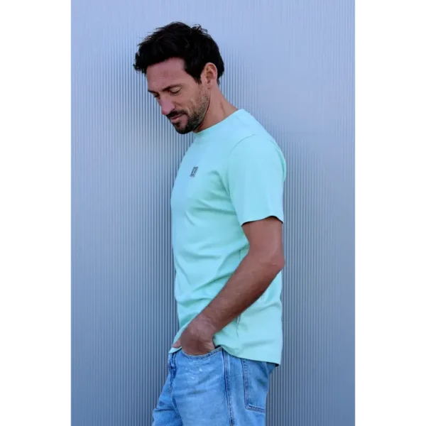 Kultivate_Summer-2025_764_2201020216_4 Kultivate T-Shirt Lofi 2201020216 Groen