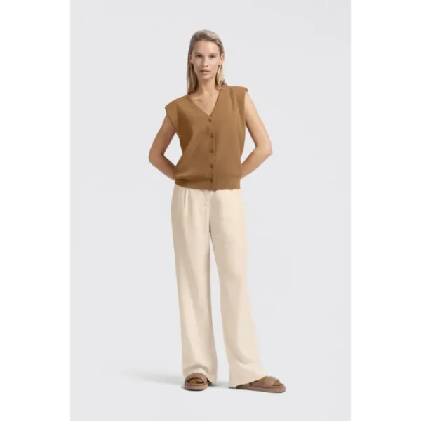 Yaya Broek 01-301196-505 Off-White