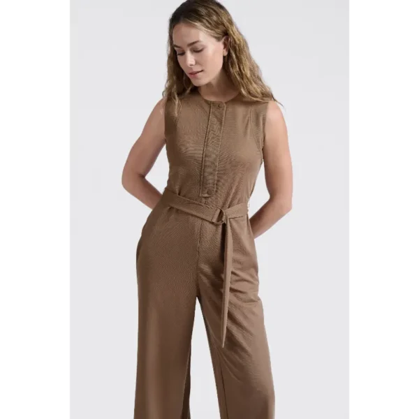 L_25S_01-349018-505_81017-018-09451 Yaya Jumpsuit 01-349018-505 Bruin