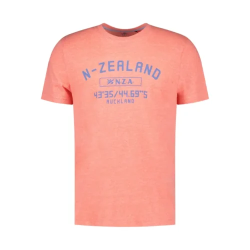 NZA T-Shirt Riley 25dn720 Rood