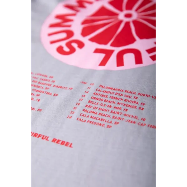 WD116884-214-Lightgrey-23030 Colourful Rebel Jurk Summer Padded wd116884 Grijs