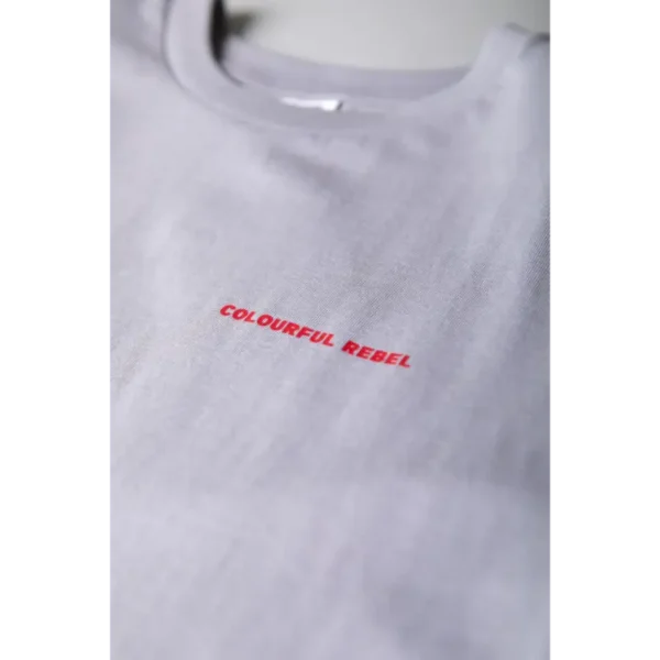 WD116884-214-Lightgrey-23033 Colourful Rebel Jurk Summer Padded wd116884 Grijs