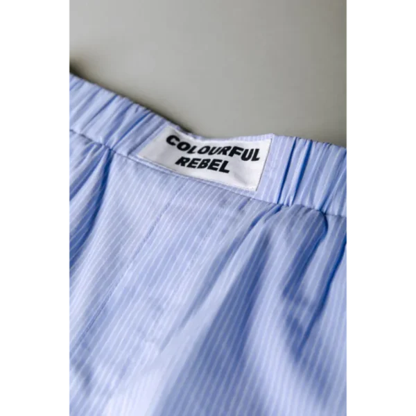 WS116950-667-Lightbabyblue-23164 Colourful Rebel Short Lyn Striped ws116950 Baby Blauw