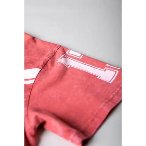 Colourful Rebel T-shirt Logo Acid wt116731 Racing Red