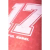 Colourful Rebel T-shirt Logo Acid wt116731 Racing Red