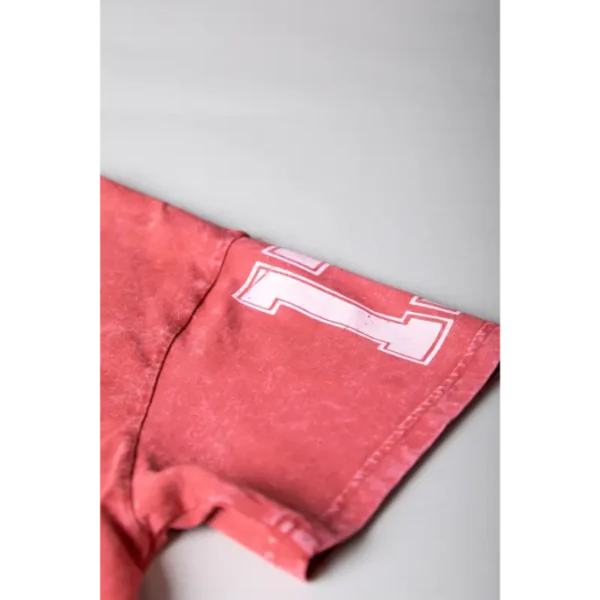 Colourful Rebel T-shirt Logo Acid wt116731 Racing Red