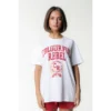 Colourful Rebel T-shirt Varsity Loosefit wt116876 White