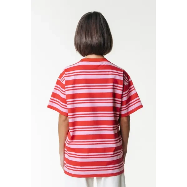 Colourful Rebel T-shirt Puff Logo wt116878 Fresh Pink