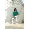 Colourful Rebel Top Romee Lace wt216954 Bright Green
