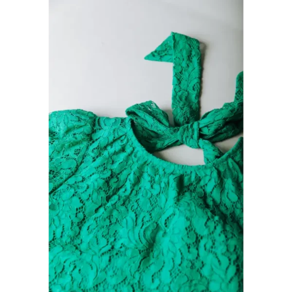 WT216954-405-Brightgreen-23201 Colourful Rebel Top Romee Lace wt216954 Bright Green