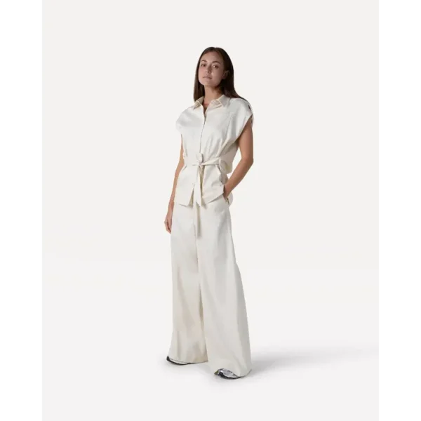 Another Label Broek Nadine s04-325300 Off-White