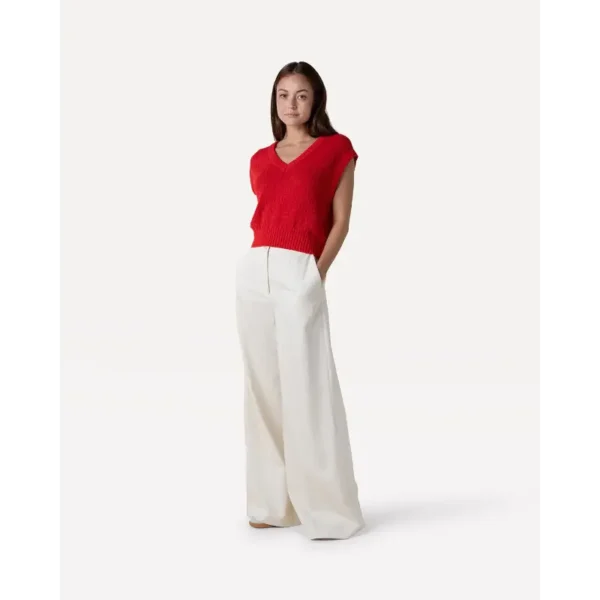 Another Label Broek Nadine s04-325300 Off-White