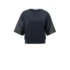 Yaya Sweater 01-000475-506 94010 Blauw