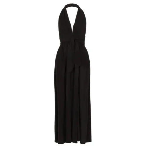 Freebird Jurk Dominic Maxi Zwart