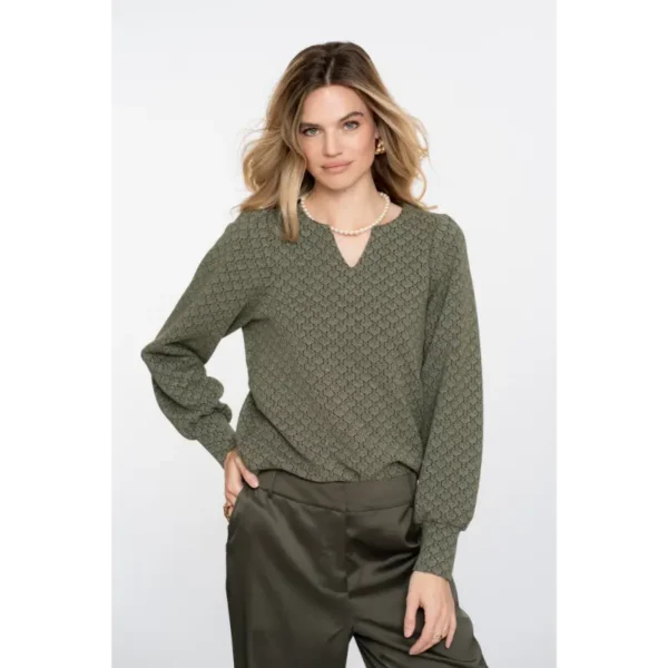 Geisha Top 52530-20 Groen