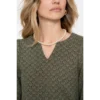 Geisha Top 52530-20 Groen