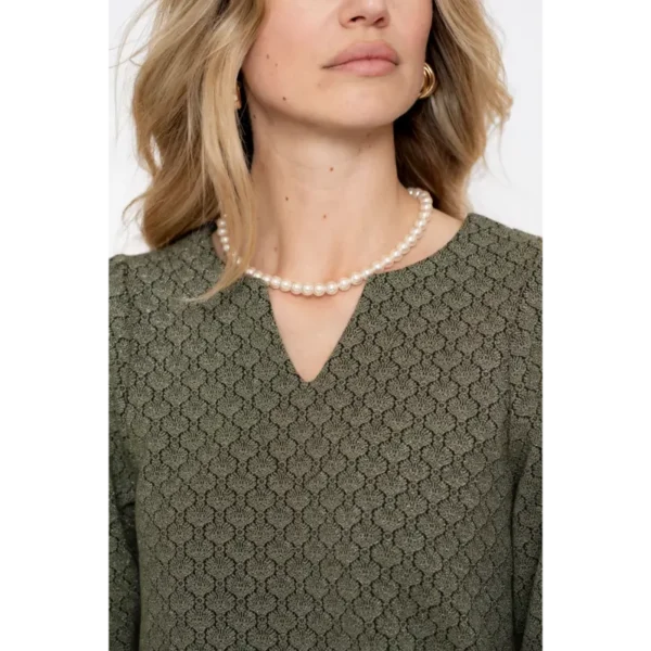 Geisha Top 52530-20 Groen