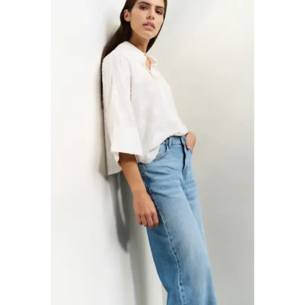 L_25W_01-311099-507_99310_01-201165-507_99969-027-0307 Yaya Blouse 01-201165-507 99969 Off-White