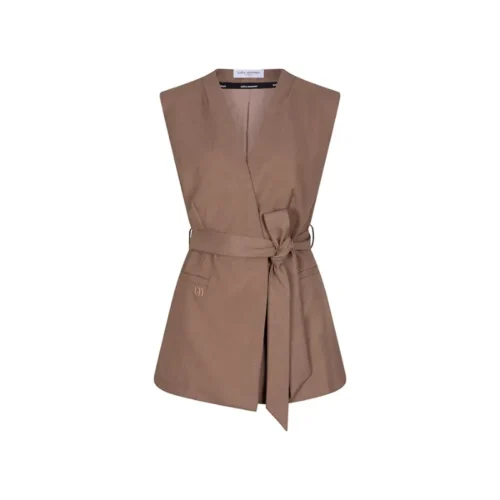 Lofty Manner Gilet Aalya qh43.1 Beige