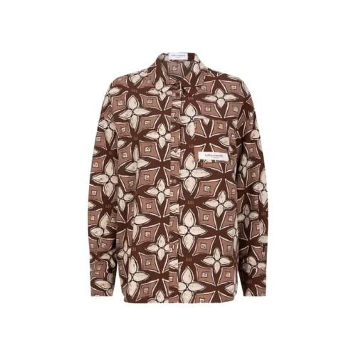 Lofty Manner Blouse Aya qh14 Beige/Bruin