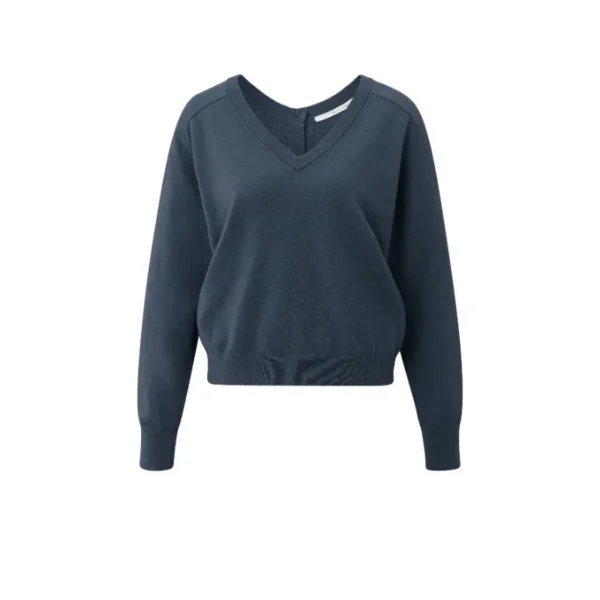 01-000494-508_839182 Yaya Sweater 01-000494-508 839182 Blauw
