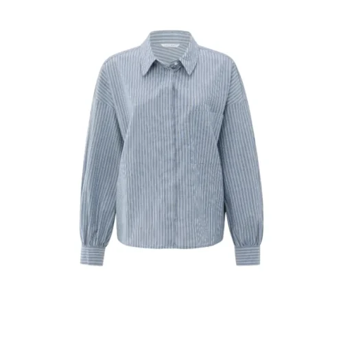 Yaya Blouse 01-201178-508 990001 Blauw