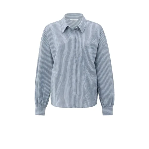 Yaya Blouse 01-201178-508 990001 Blauw