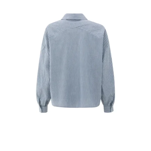 Yaya Blouse 01-201178-508 990001 Blauw