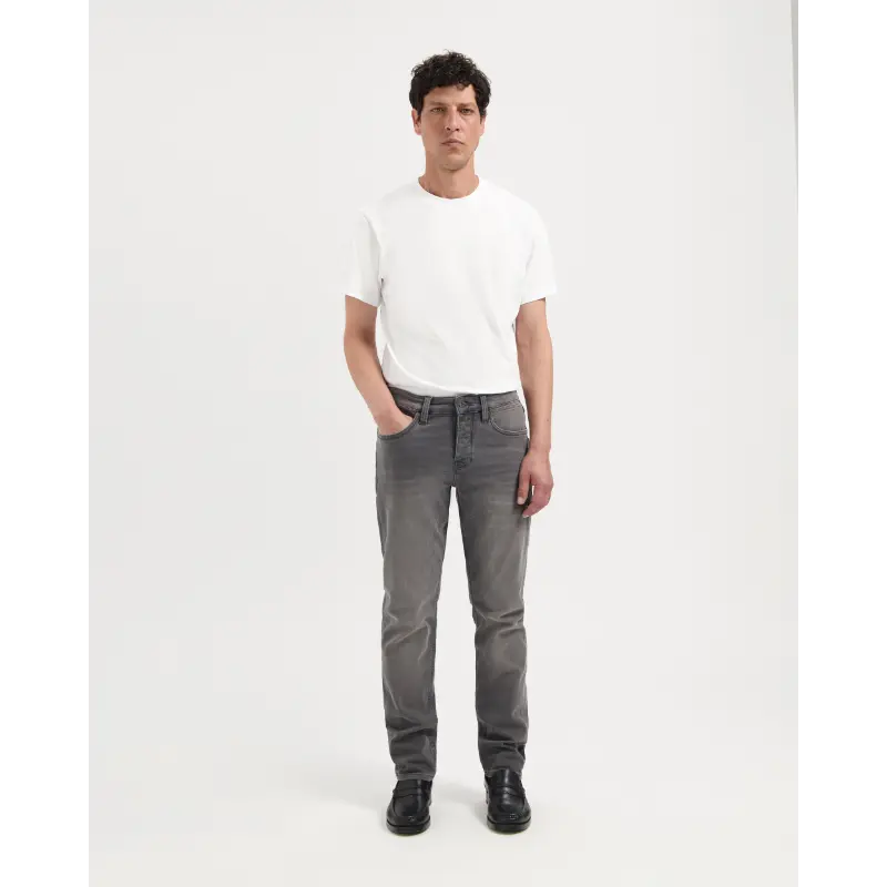 119-278-6 Kuyichi Jeans Jim 25205101 119 Stone Grey