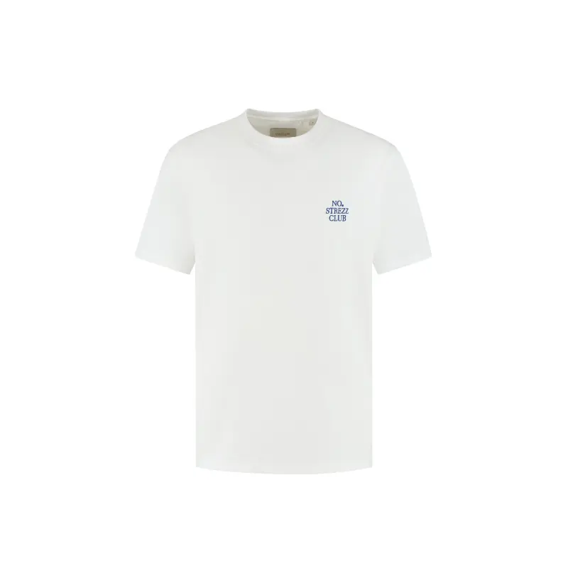 Dstrezzed T-Shirt No Strezz 203030-AW25 Wit