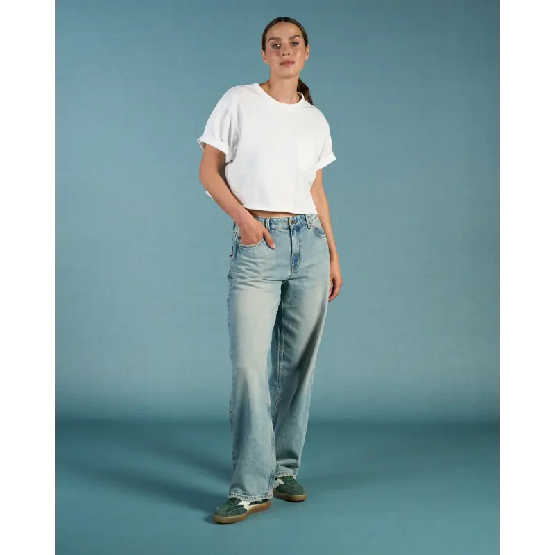 291-207-1 Kuyichi Jeans Lucy Loose 25205215 291 Vintage Blue