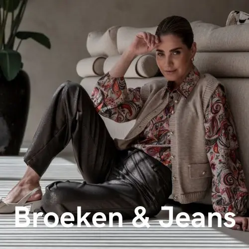 Geisha Button Broeken & Jeans