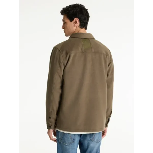 61120020-E72_chasin_back_1 CHASIN Overshirt Axel 61120020 e72 Groen