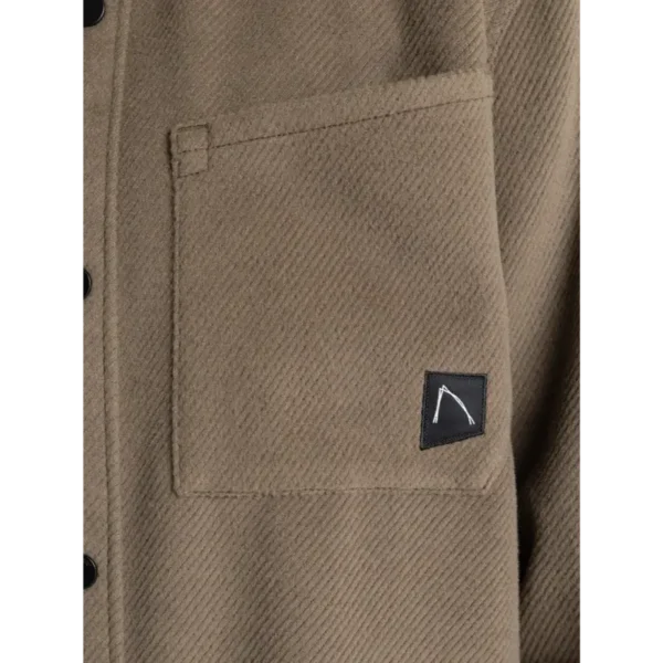 61120020-E72_chasin_detail_1 CHASIN Overshirt Axel 61120020 e72 Groen