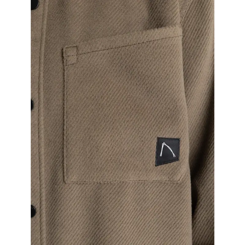 61120020-E72_chasin_detail_1 CHASIN Overshirt Axel 61120020 e72 Groen