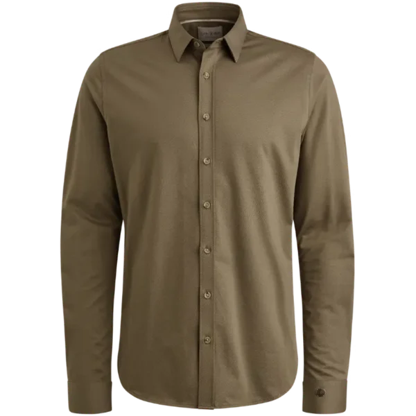 CSI2508200-8025_front Cast Iron Overhemd CSI2508200 8025 Brindle