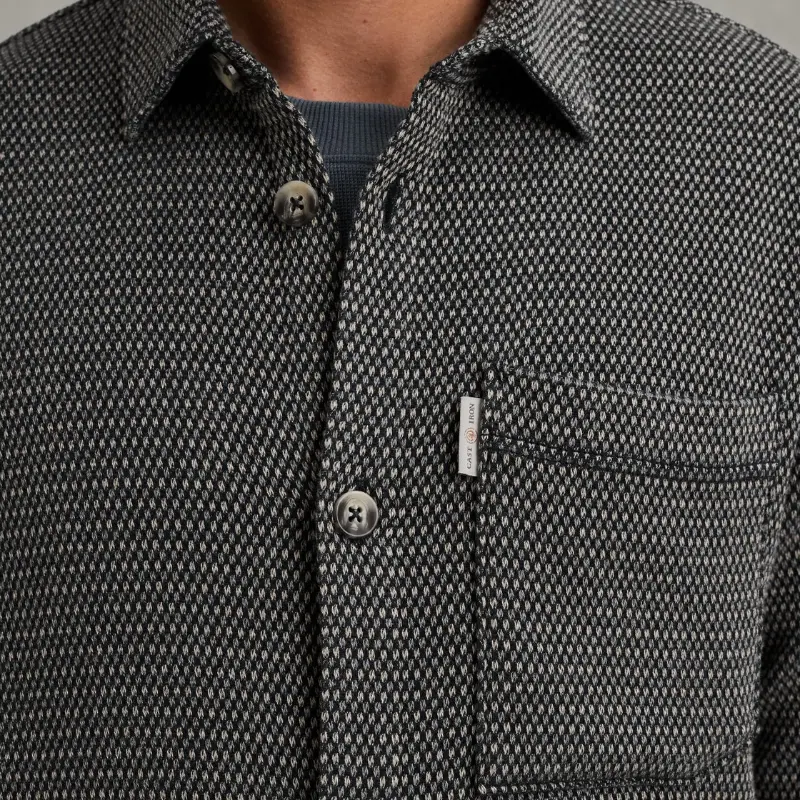 Cast Iron Overshirt CSI2508206 5442 Seas Storm