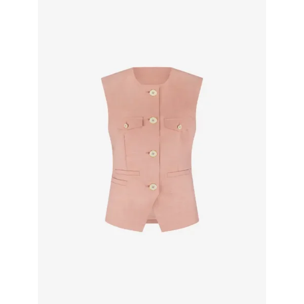 Fifth House Gilet FH1628_2504 4112 Dust Rose
