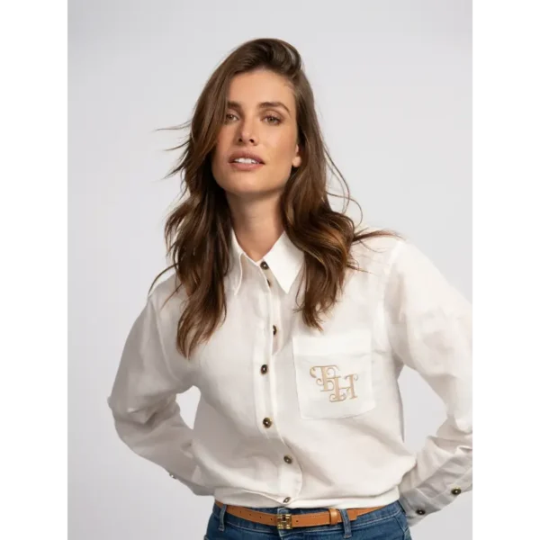 FH6640_2504_1099_1 Fifth House Blouse Imani FH6640_2504 1027 Star White