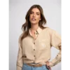 Fifth House Blouse Imani FH6640_2504 2549 Hummus
