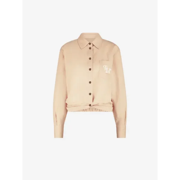 FH6640_2504_2549_2 Fifth House Blouse Imani FH6640_2504 2549 Hummus