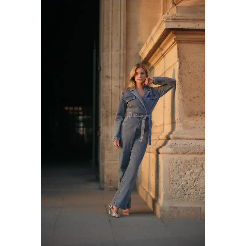 Freebird Jumpsuit Yael 2074 Blue Wash