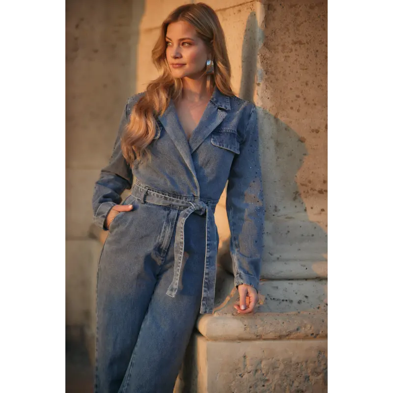 Freebird Jumpsuit Yael 2074 Blue Wash