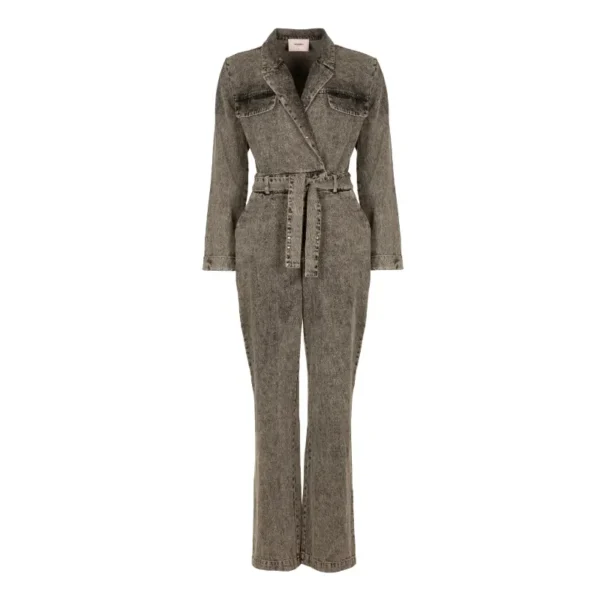 Freebird Jumpsuit Yael Stud 2081 Grey Wash