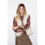Geisha Gilet 55541-19 10 Off-White