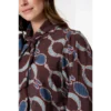 Geisha Blouse 53618-20 470 Bordeaux
